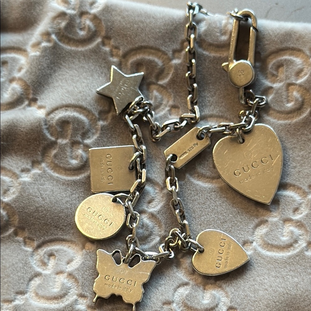 Gucci Silver Charm Bracelet - Picture 3 of 10